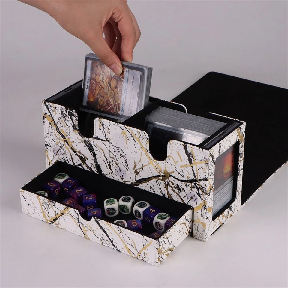 Leather Collectible Deck Game Box manufacturers